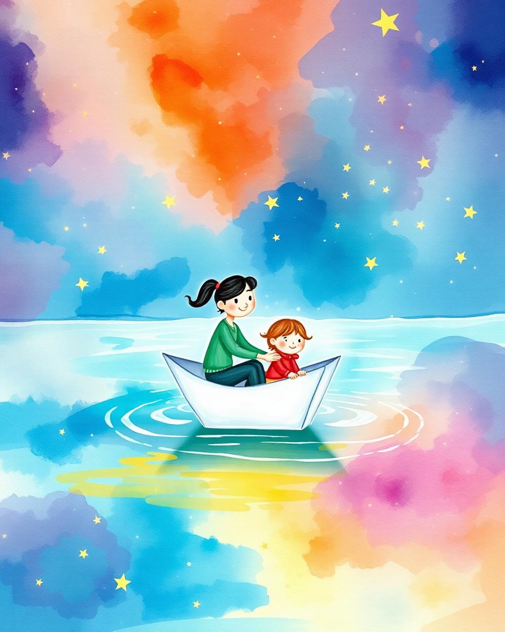 Children's tales example painting